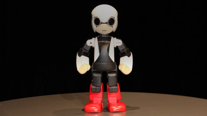 the little robot of Toyota OpenDeepTech